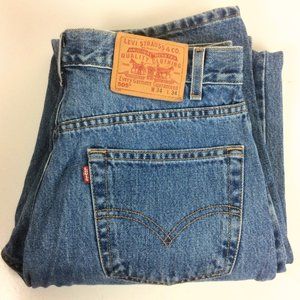 Levi's 505 Red Tab Vintage Men's Regular Fit Straight Leg Zip Fly Denim Jeans